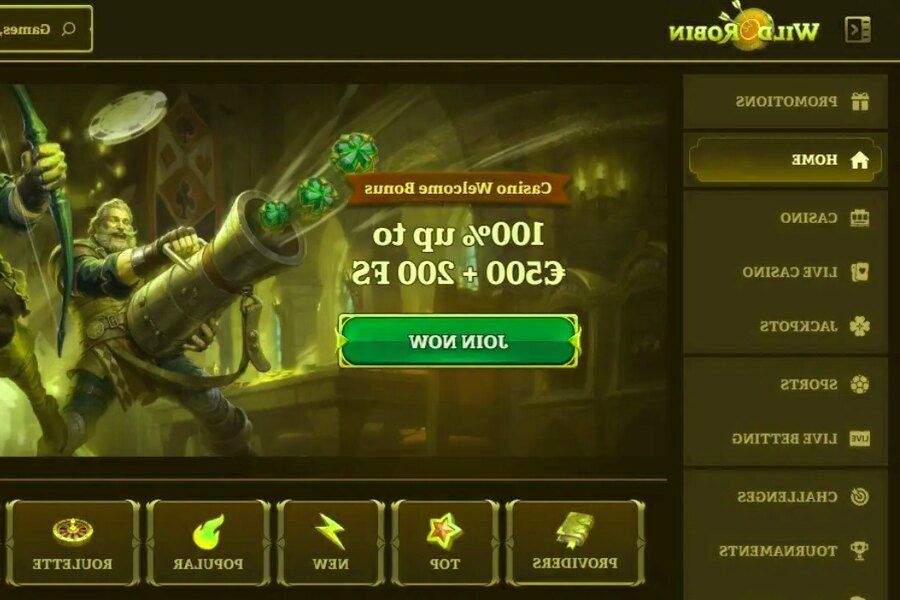 Wild Robin Casino Sign Up: Create Your Player Account